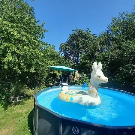 Tiny House With Big Pool! Hurwenen